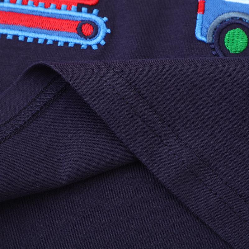 European & American Spring/Autumn Toddler Boys' Knit Cotton Long Sleeve T-Shirts