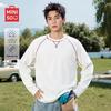 MINISO Heavyweight Texture Long Sleeve Casual T-Shirt
