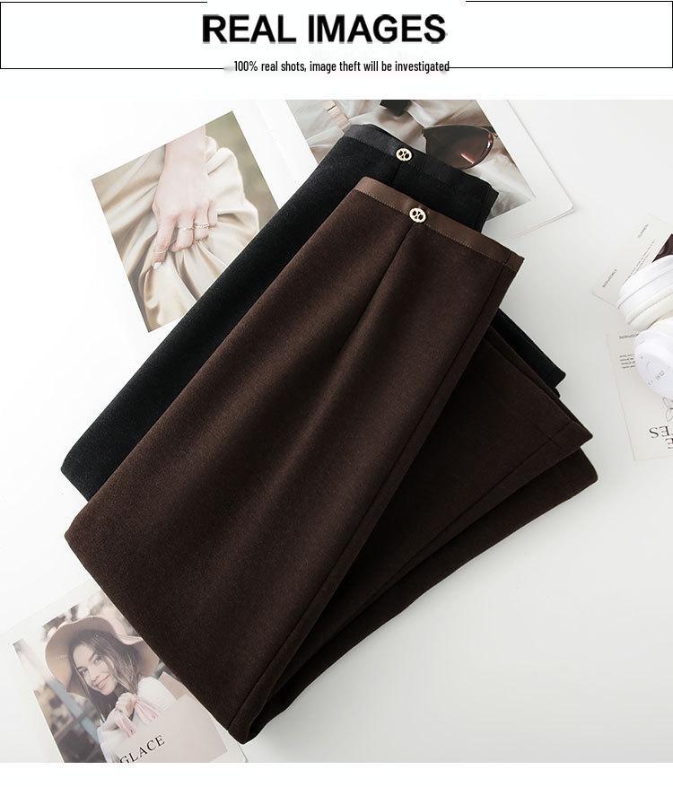 Women's Autumn/Winter 2025 A-line Slimming Pencil Skirt - Fashionable & Versatile