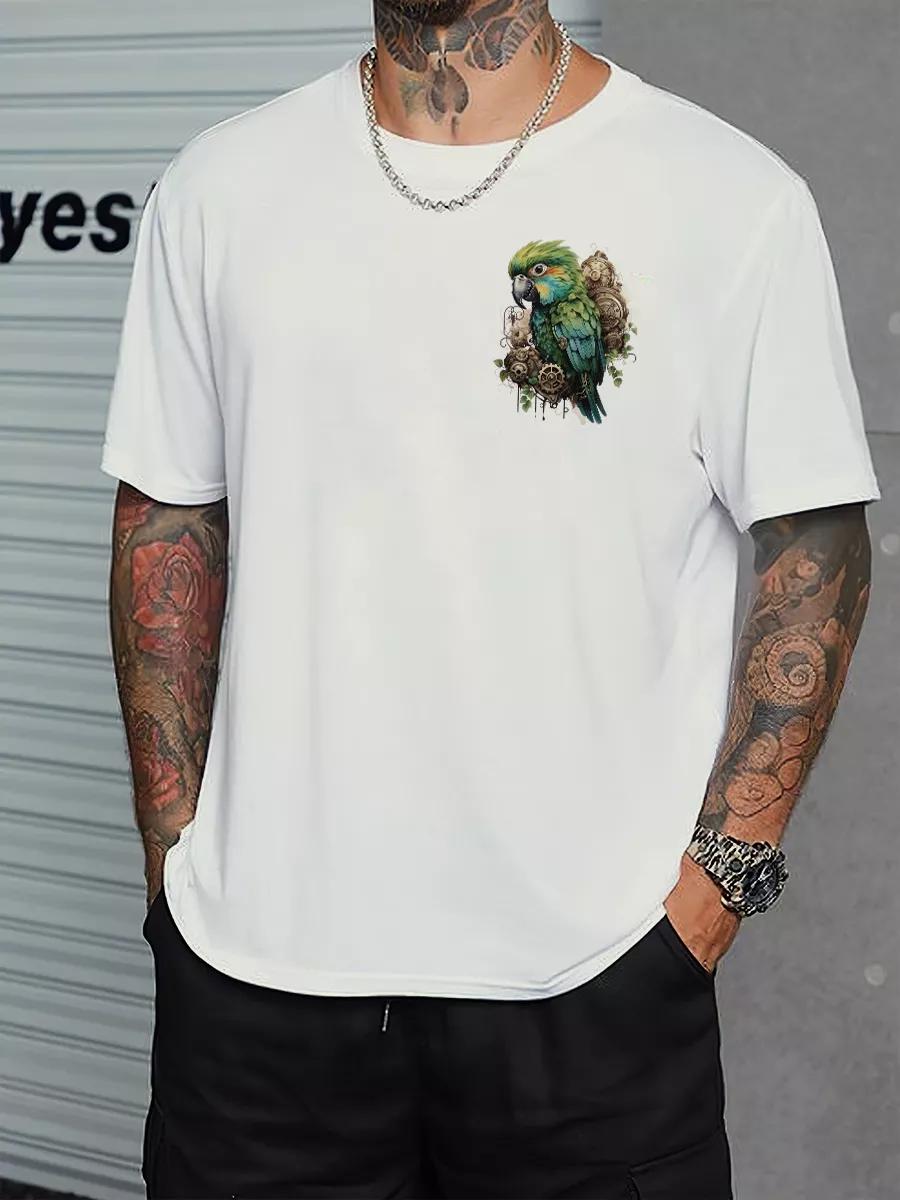 

Steampunk parrot T-shirt M