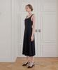 Bye Bye Seop U-Neck Sleeveless Long Dress Black [T41]