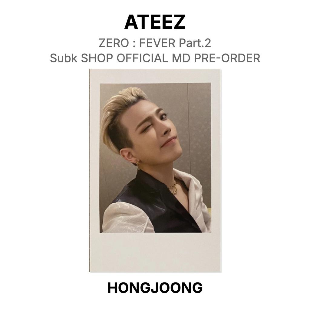 ATEEZ NULL : FEVER Teil 2 Subk SHOP OFFIZIELL MD VORBESTELLUNG Offizielle Fotokarte