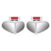 2pc Blind  Car Mirror Automotive Blind  Mirror Blind Car Exterior Accessories HD Glass 360 Degree