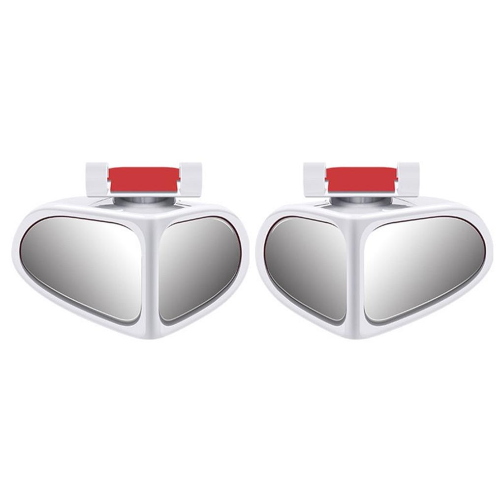 2pc Blind  Car Mirror Automotive Blind  Mirror Blind Car Exterior Accessories HD Glass 360 Degree