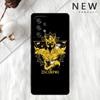 Anime Saint Seiya Logo Case For Samsung Galaxy A54 A52 A14 5G A53 A12 A13 A71 A23 A34 A33 A21s Phone Cover