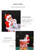 Electric Music Santa Claus Climbing Chimney Toy - Creative Christmas Gift & Ornament for Kids