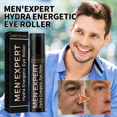 Creme para Olhos com Retinol para Homens Creme Firmador e Lifting para Bolsas nos Olhos Clareador de Olheiras Soro em Bastão para Reparação Instantânea da Pele dos Olhos Gel Removedor