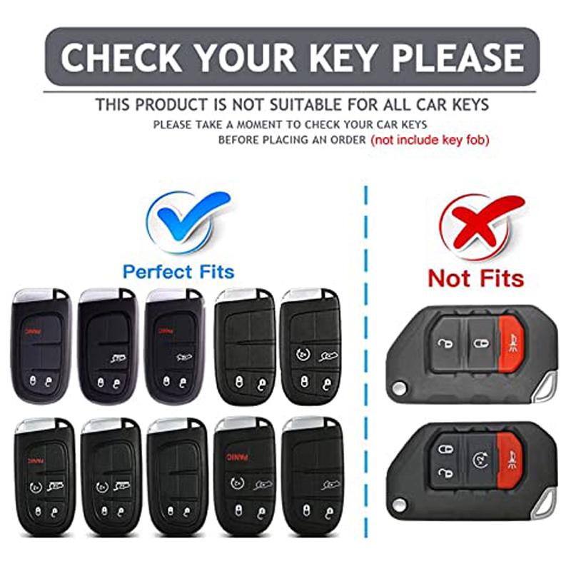 Zinc Alloy Leather Car Key Cover Case For Jeep Renegade Wrangler Patriot Grand Compass Cherokee Liberty WK2 KL Auto Accessories