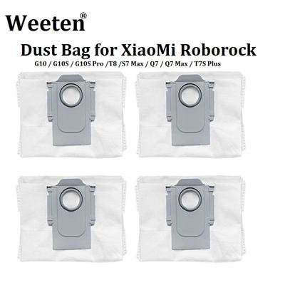 4/2 STÜCK Staubbeutel für XiaoMi Roborock G10 / G10S / G10S Pro /T8 /S7 Max / Q7 / Q7 Max Staubsaugerteile Zubehör Für Xiaomi Roborock T7S Plus