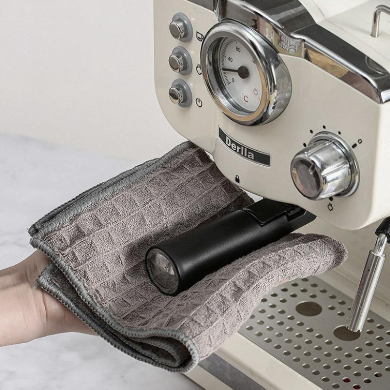Waffle Pattern Coffee Milk Tea Shop Bar Cleaning Cloth Household Absorbent Kitchen Dish Cloth Pineapple Pattern Cloth