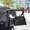 Universal Stroller Organizer  with Waterproof Insulated Cup Holder for Stroller like Uppababy Baby Jogger