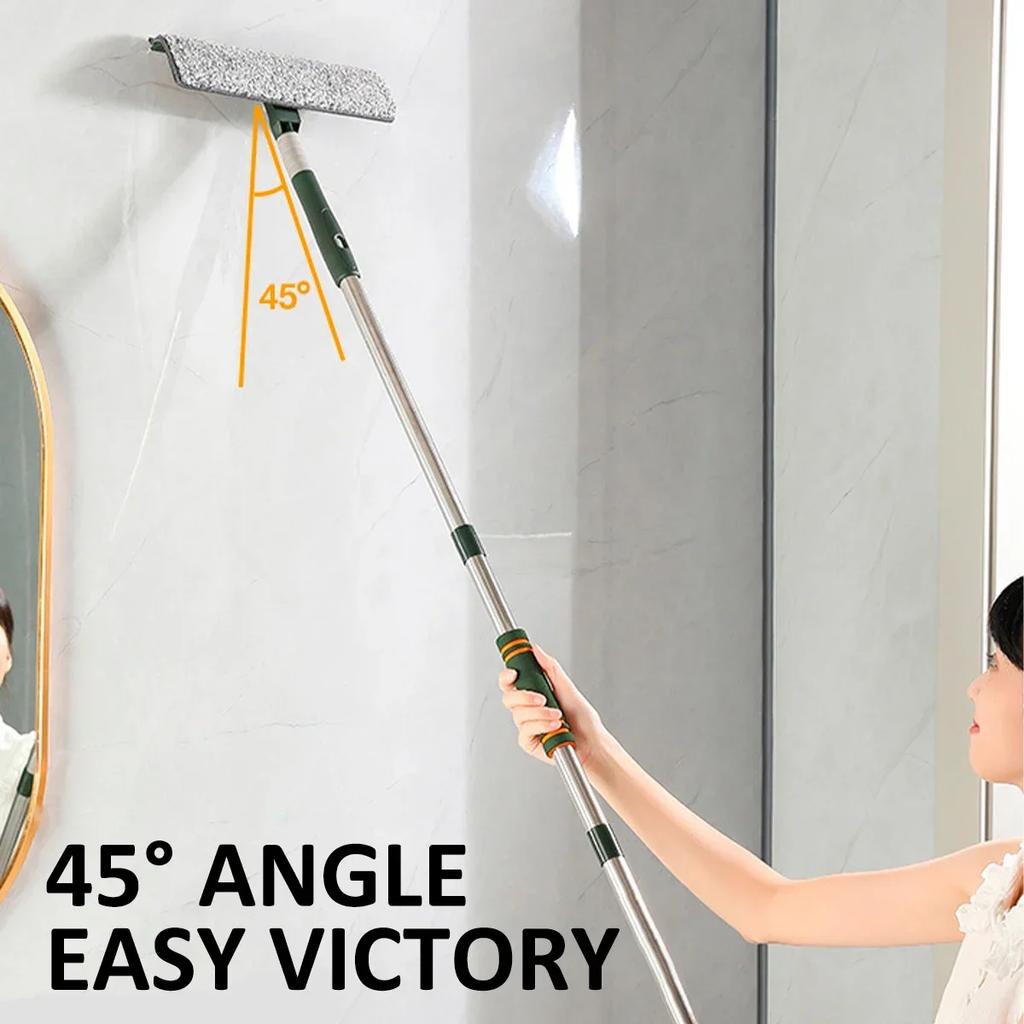 Window Squeegee Cleaner Shower Squeegee 57/89inch Telescopic Window Washing Equipment with Head,and Cleaning Tools High Window
