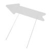 Blank Arrow Signs with Stakes Double Side Water Proof Directional Signs for Wedding Party Decor