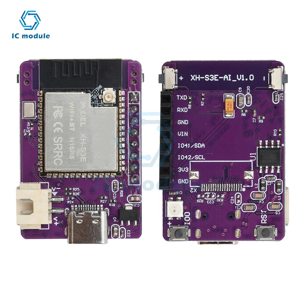 MINI ESP32-S3-N16R8 Development Board Xiaozhi Ai Voice Dialogue Robot Module With 0.96-Inch Oled Screen Type C