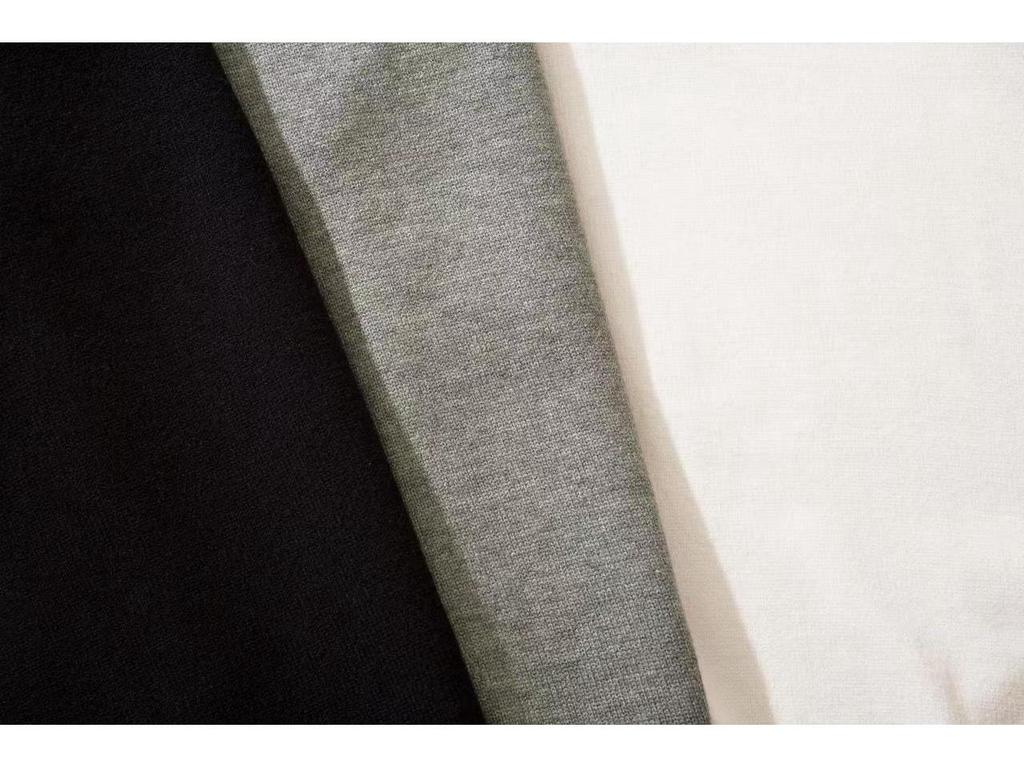 CP COMPANY A/W Styl dla Par Z mikrosoczewkami Okrągły dekolt Jednolity kolor Półzamek Dzianina