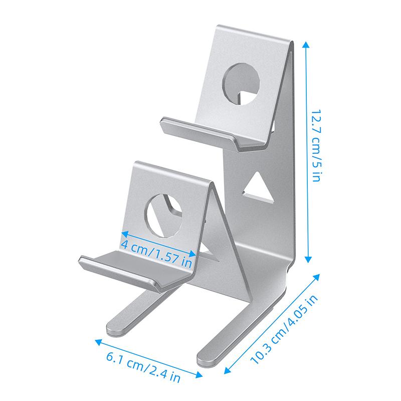 Metal Game Controller Holder Gamepad Handle Bracket Desktop Storage For Switch Pro/Ps5/Xbox Series X/Ps4 Joystick Rack Stand
