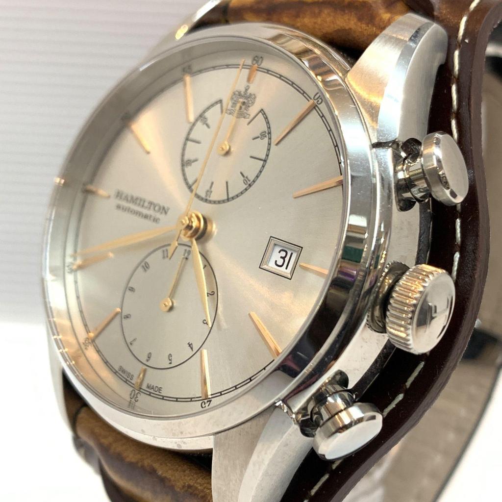 Used [Used] HAMILTON Spirit of Liberty Automatic Chronograph Sold In Stores M80709-9