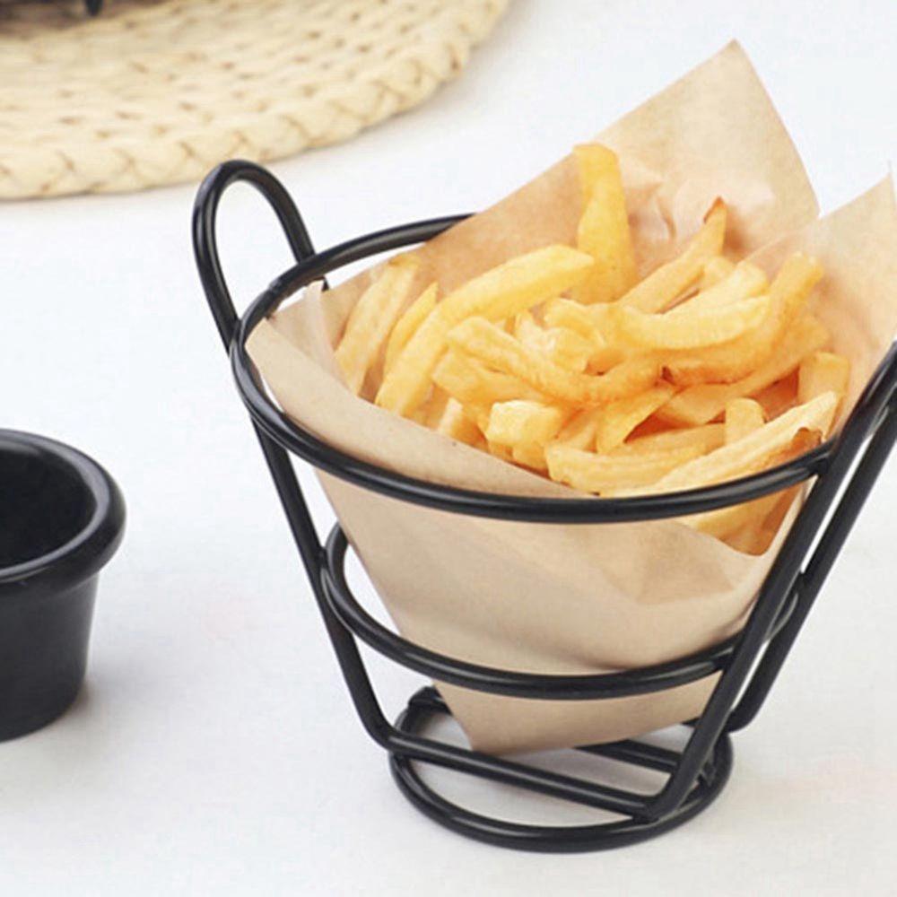 Supplies Chips Barrel Fast Food Holder Snack Container French Fries Basket Food Bucket Tableware