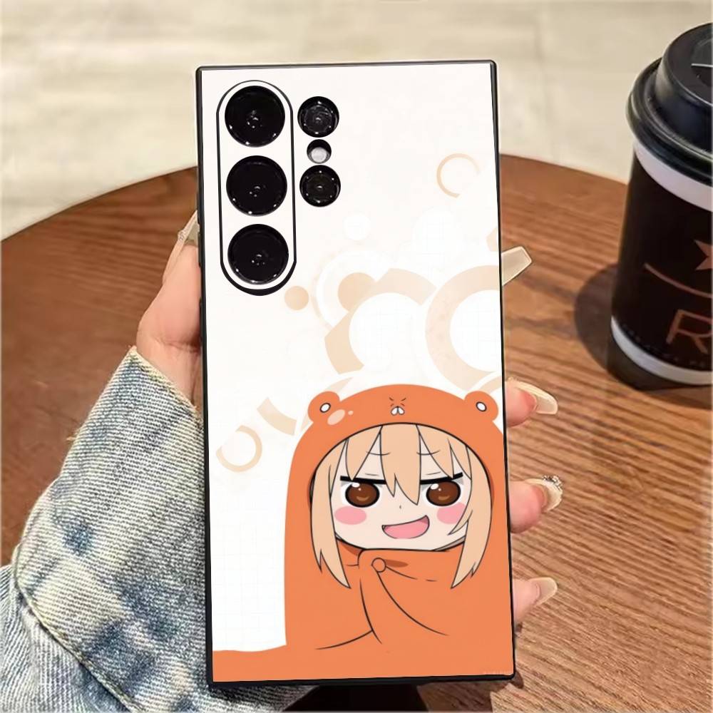 UMR Anime U-Umaru-Chan-S Phone Case For Samsung S25,S24,S21,S22,S23,S20,Ultra,S26,Plus,Fe,Note,5G Black Cover