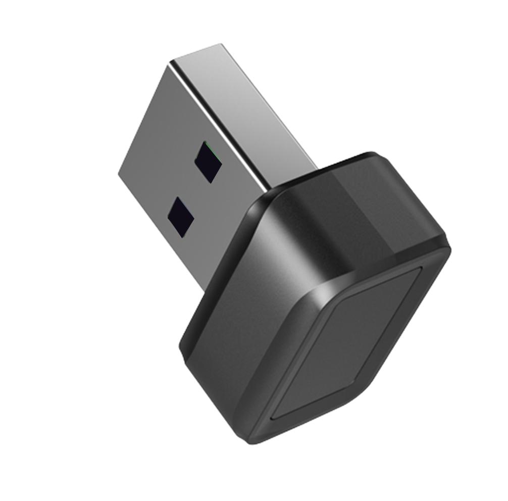 USB Fingerprint Key, Windows Hello Biometric Fingerprint Reader, 360° Fast & Accurate Authentication for PC/Laptop Security