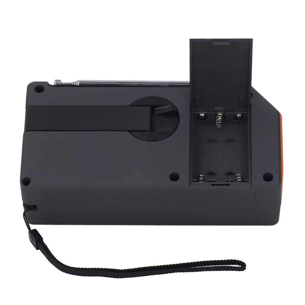 Solar Hand Powered Radio Emergency Charger LED Flashlight IPX3 Waterproof Radio with Hand Crank