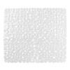 Square Pebble Plastic Non-Slip Shower Mat with Suction Cups and Drain Holes PVC Bath Mat for Shower and Bathtub Bathroom Floor