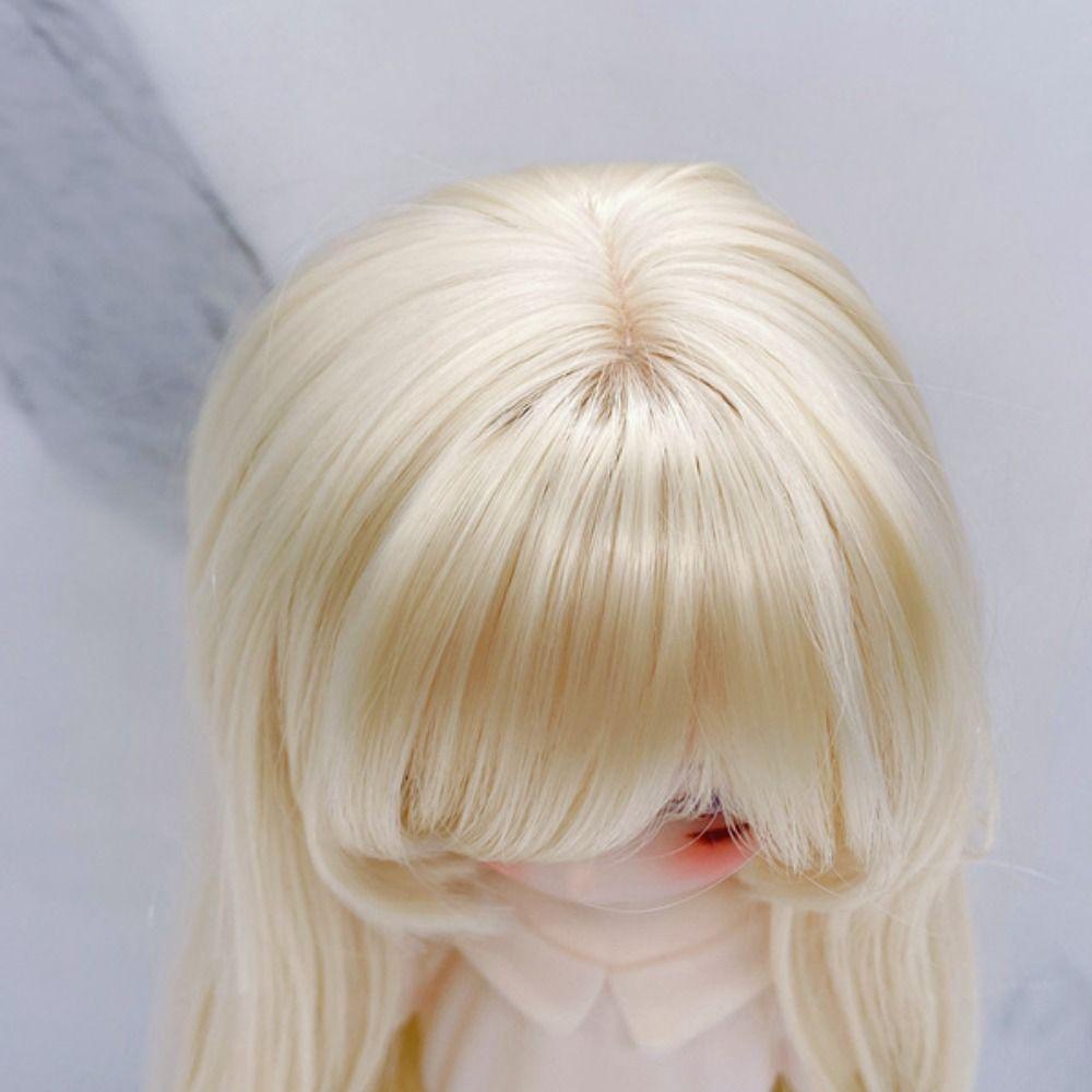 High Temperature Fiber Doll Wig Hair for 1/4 1/6 BJD Doll Long Hair DIY Head Accessories  Girls