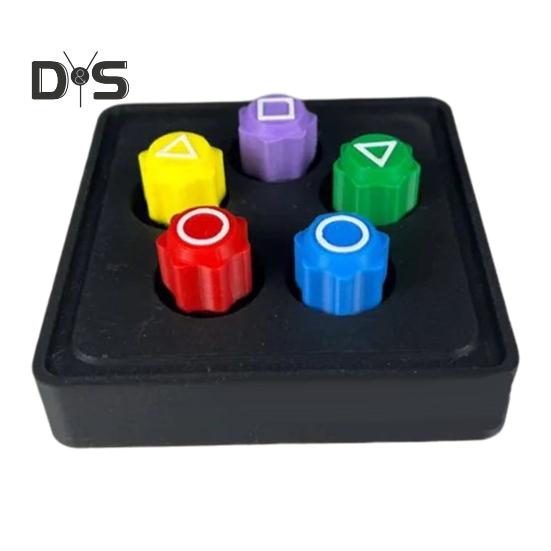 

1 набор корейских традиционных игр для ловли камней, тренировка координации рук и глаз, для детей, взрослых, семейных вечеринок, геометрические игрушки для ловли камешков Square