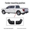 21-25 Ford F150 Mud Flap Delete Body Corner Spoiler