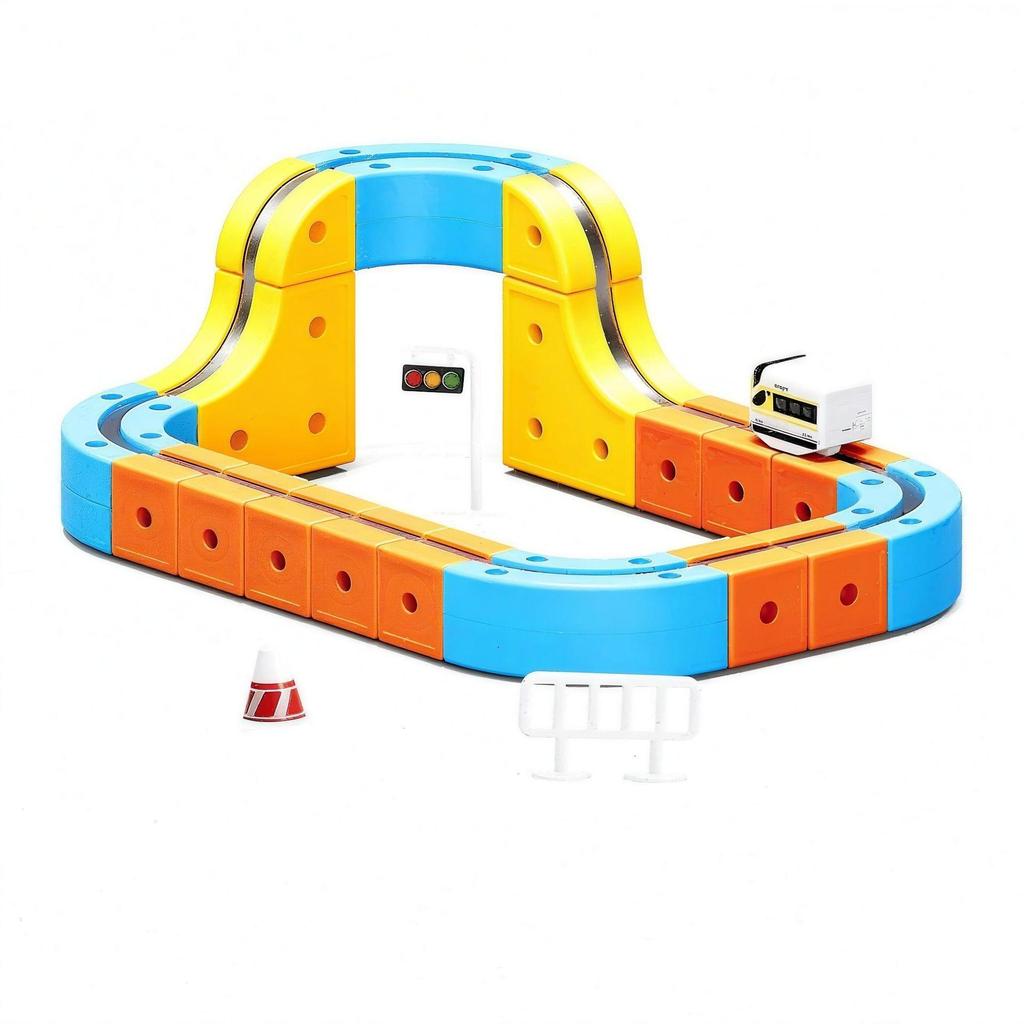 Magic Track Cube: Versatile Magnetic Assembly Toy Car with Free Shipping