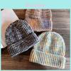 Fashion Colored Women Casual Thick Warm Knitted Hat For Casual Daily Use