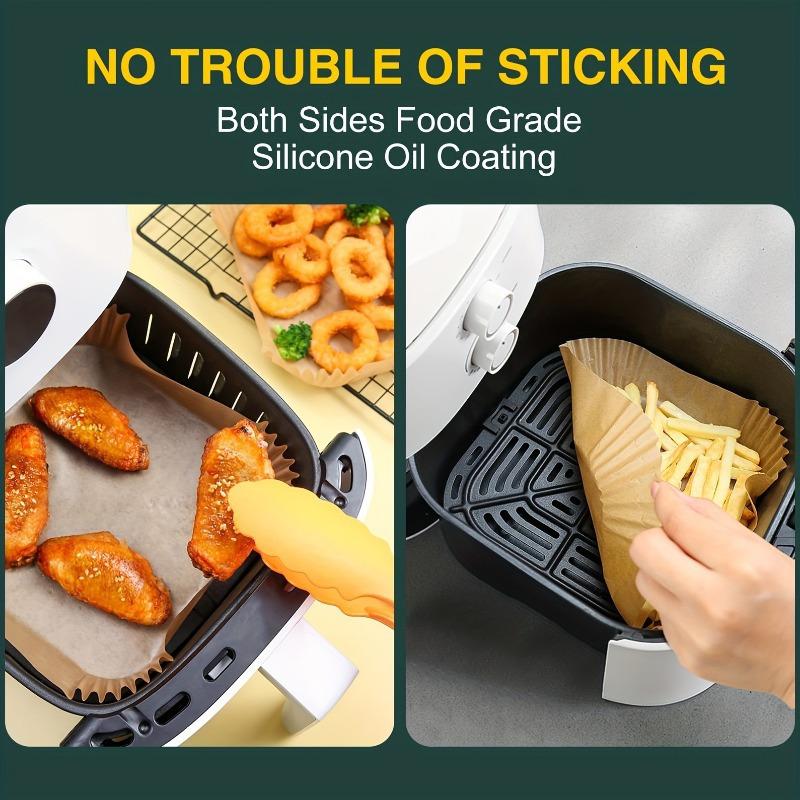 100/200pcs Multi-purpose Non-stick Parchment Lining-perfect for Healthy Cooking, Oven and Air Fryers-ideal for Baking
