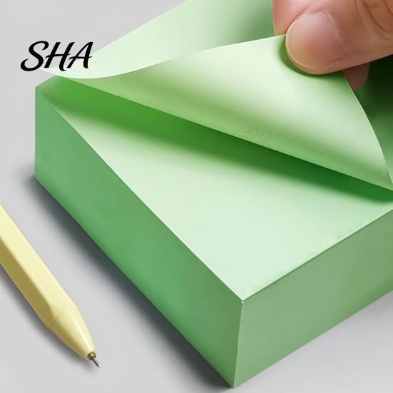 Stick Notes Notes, 3x3in Self-Stick Note Pads, 300 Sheets Adhesive Simple Memo Pads for Reminder, Office, School Supplies Colorful