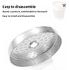 58mm Edelstahl Vier-Tassen-Pulverschale Kaffeemaschinen-Griff Filterkorb Wiederverwendbare Kaffeefilter