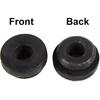 Rubber Upper Lower Radiator Cushion Mount Bushings for Honda | Replacement for Civic CRV HRV Odyssey, 4pcs 74173-SJ4-000 74172-SM4-000