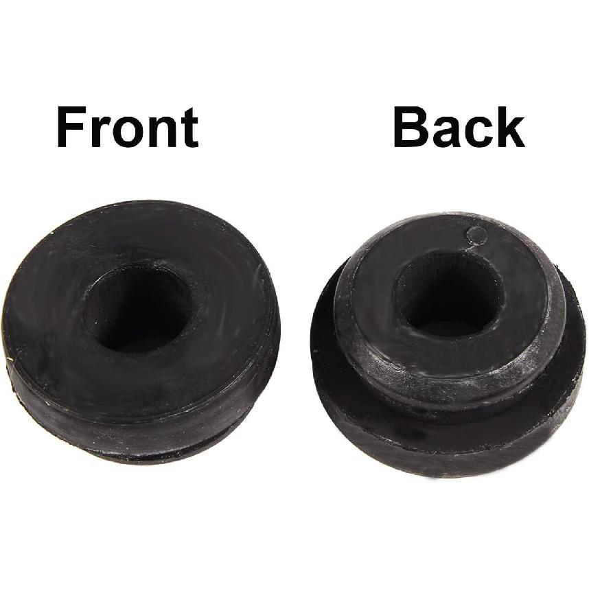 Rubber Upper Lower Radiator Cushion Mount Bushings for Honda | Replacement for Civic CRV HRV Odyssey, 4pcs 74173-SJ4-000 74172-SM4-000