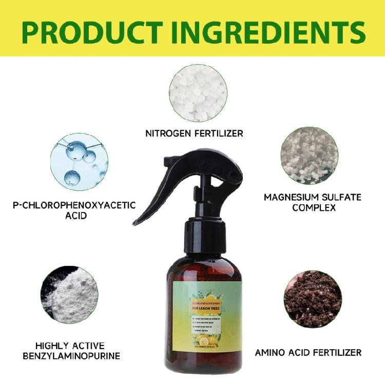 Professional Lemon Tree Spray Fertilizers Concentrate for Plant and Flowers
