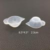 3 pieces clear silicone reusable mixing measuring cups liquid epoxy resin casting jewelry making