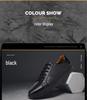 Herren Freizeit-Board-Schuhe aus geprägtem Rindsleder - Retro & Große Größen für Frühling und Herbst