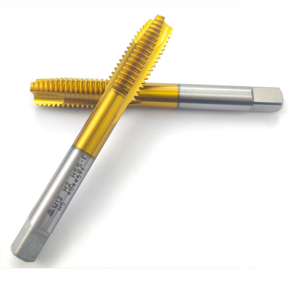 Cobalt Steel Machine Tap Set M3-M6: High-Speed with Straight Flute & Spiral Point for Stainless Steel Threading. M6*1.0 Spiral Point Tap