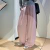 Tencel Leinen Ballonhose Damen Sommer Dünn Hoher Bund Fallend Locker Lässig Kleine Säbel Kühl Weiter Bein Hose