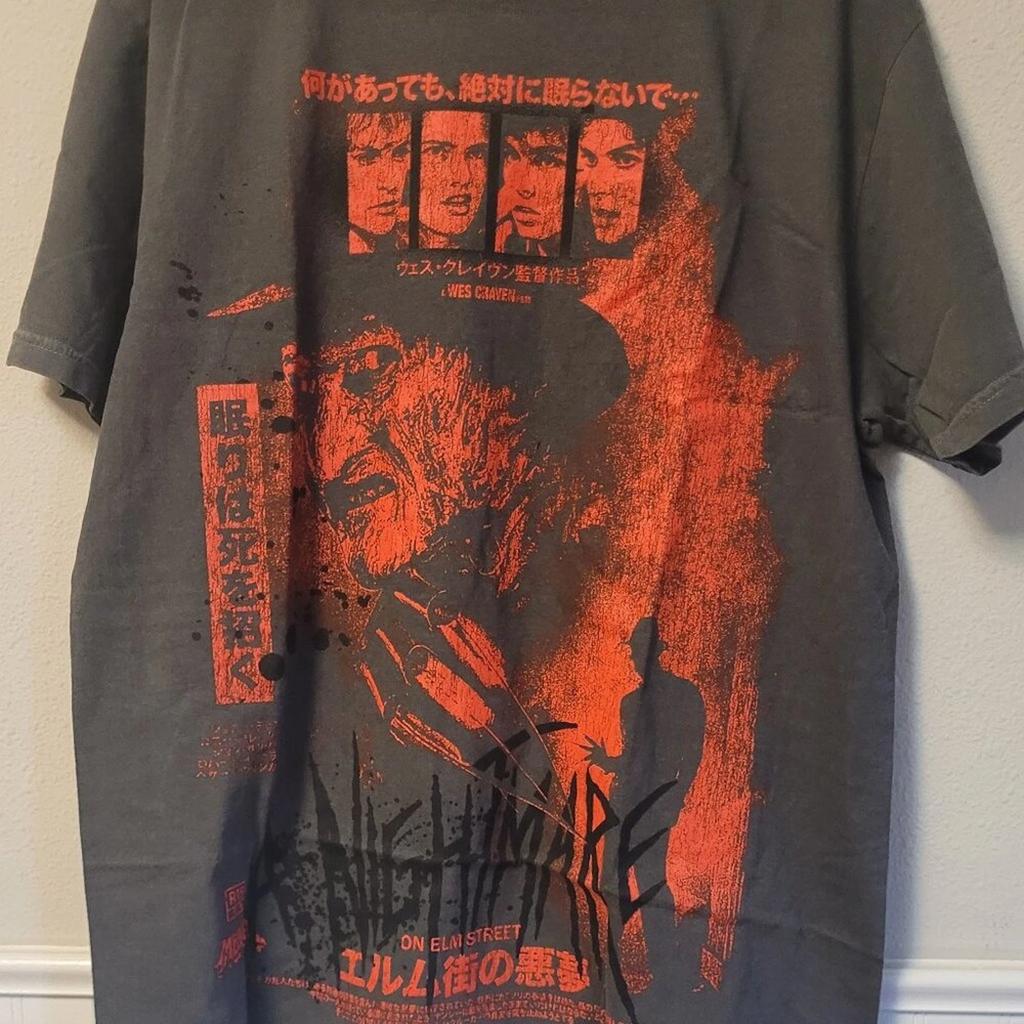 Rucking Fotten A Nightmare On Elm Street Freddy Japanese T-Shirt Large