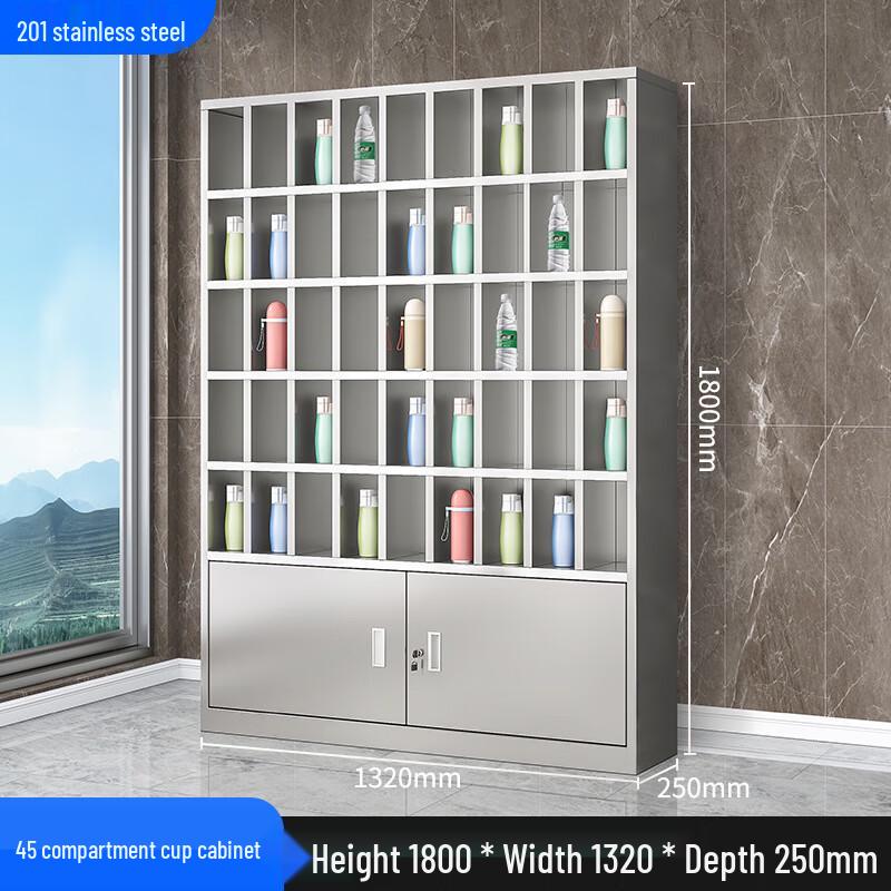 WEZHO Stainless Steel Staff Cup Storage Rack