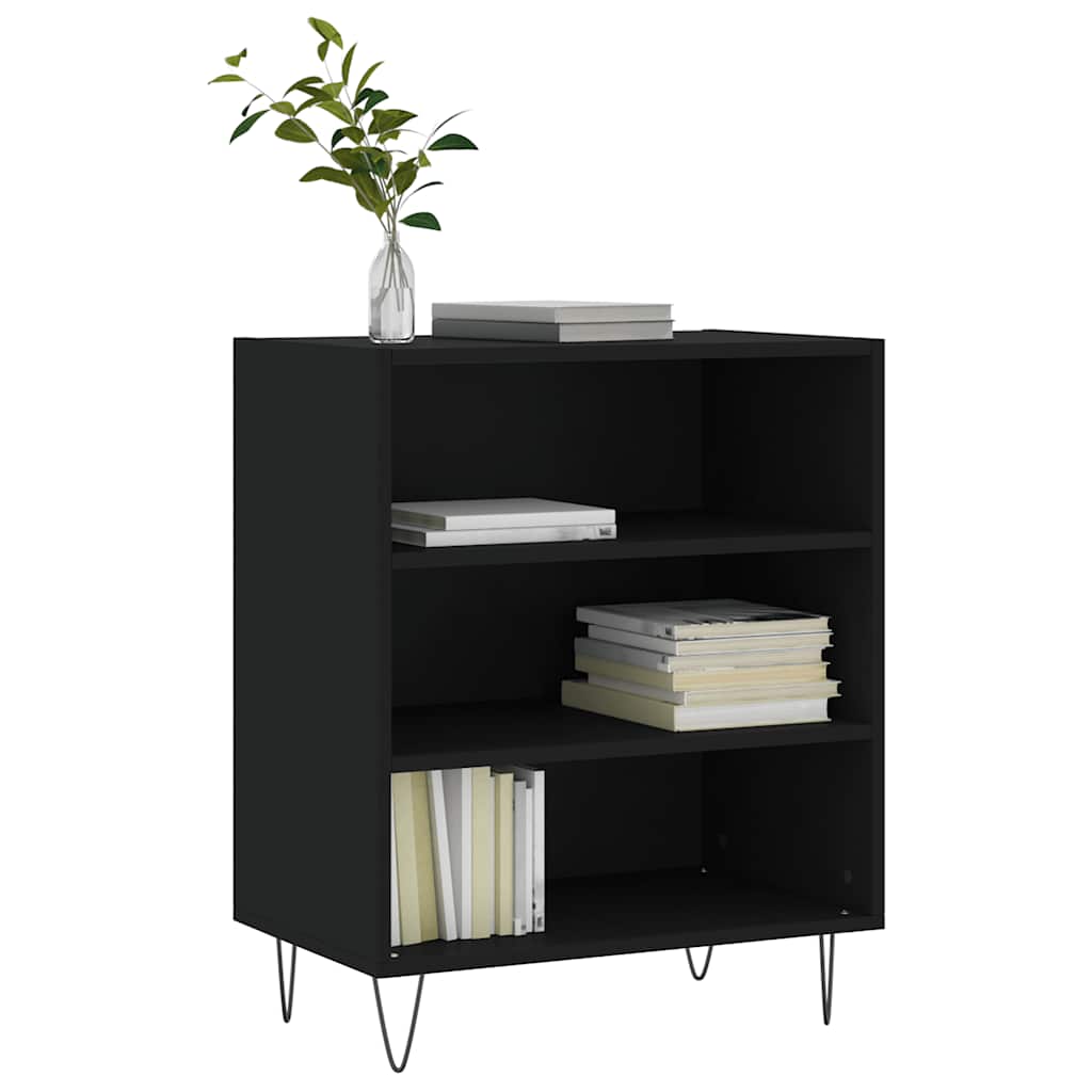 Vidaxl Cabinet, Black, 57X35X70 Cm, Wood-Based Material