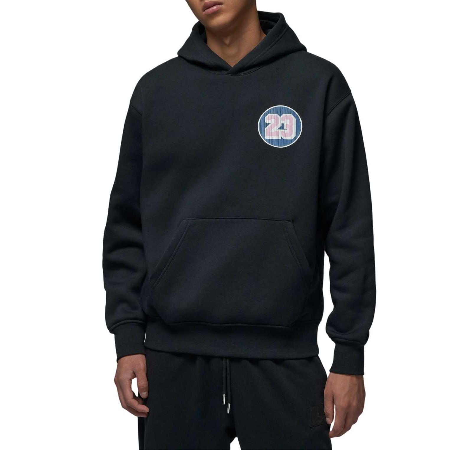 Air Jordan Fleece Pullover Hoodie Black Men s IQ6977-010 XL