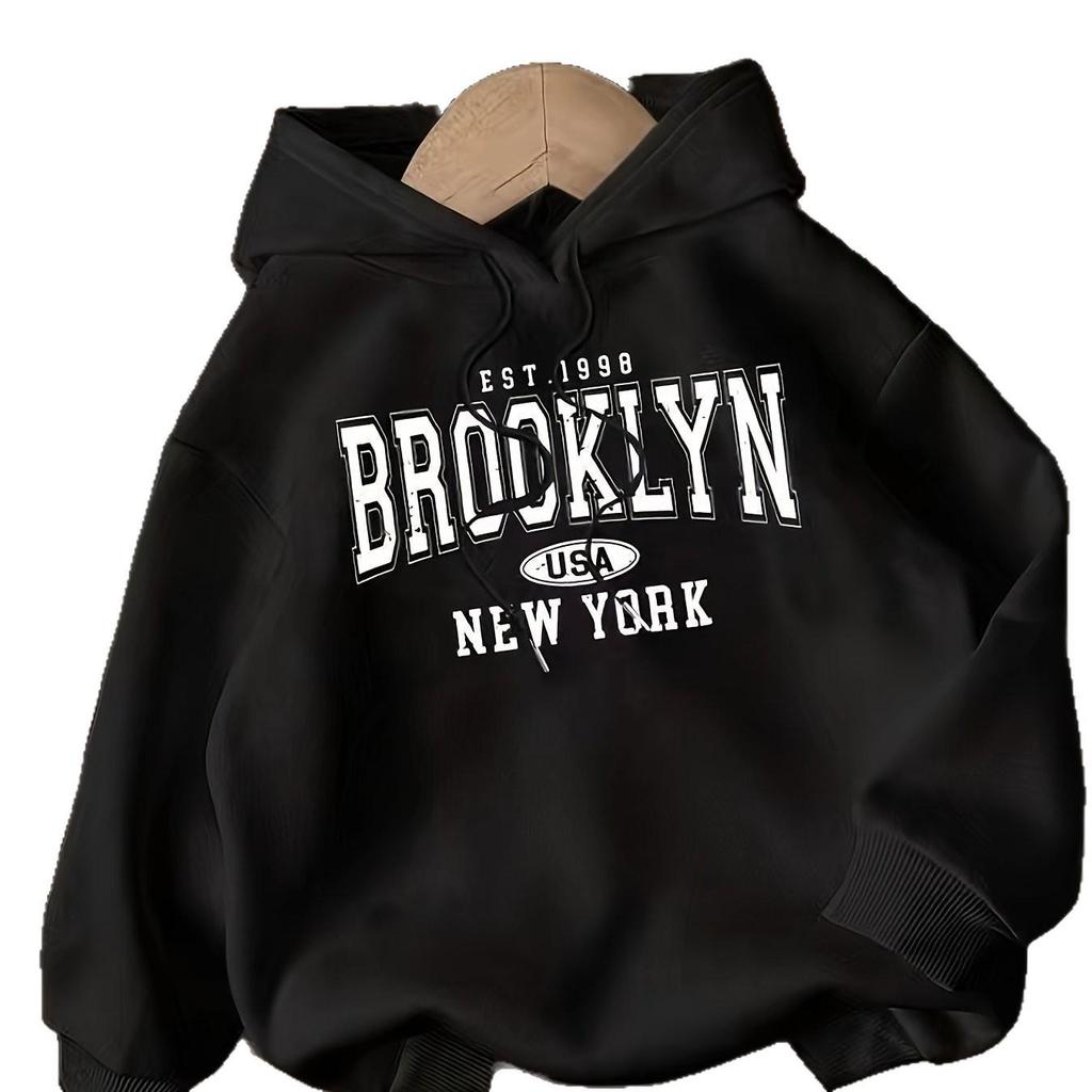 Women's Brooklyn Style Hoodie - Long Sleeve & Drawstring