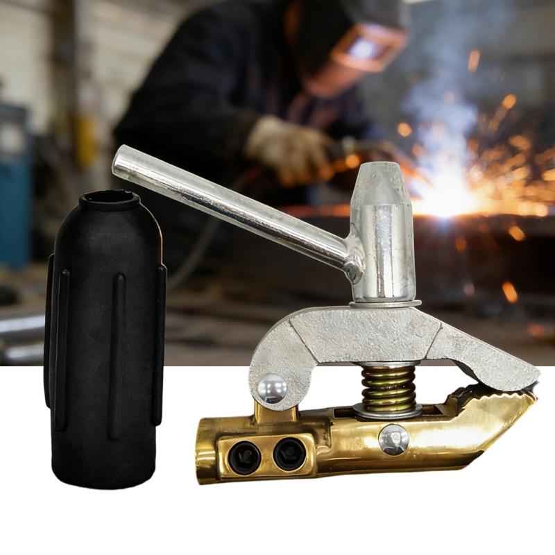 Professional Welding Ground Clamp High Conductivity Coppers Welding Equipment Clamp For Stable Electrical Connection