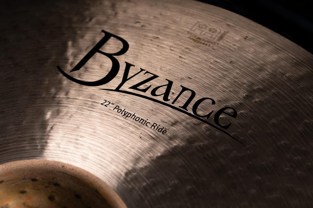 MEINL Cymbals Byzance Traditional Series Ride Cymbals Polyphonic Ride B22POR 22" []
