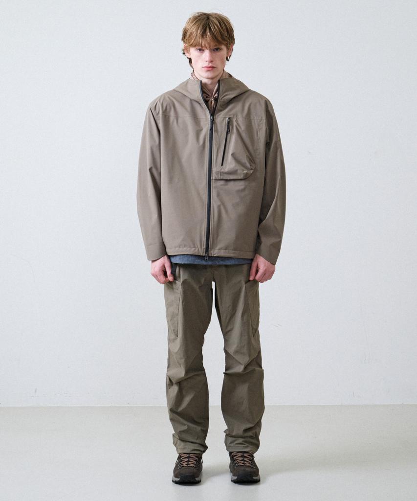 Helement Airlight 3L Rain Jacket (Khaki)