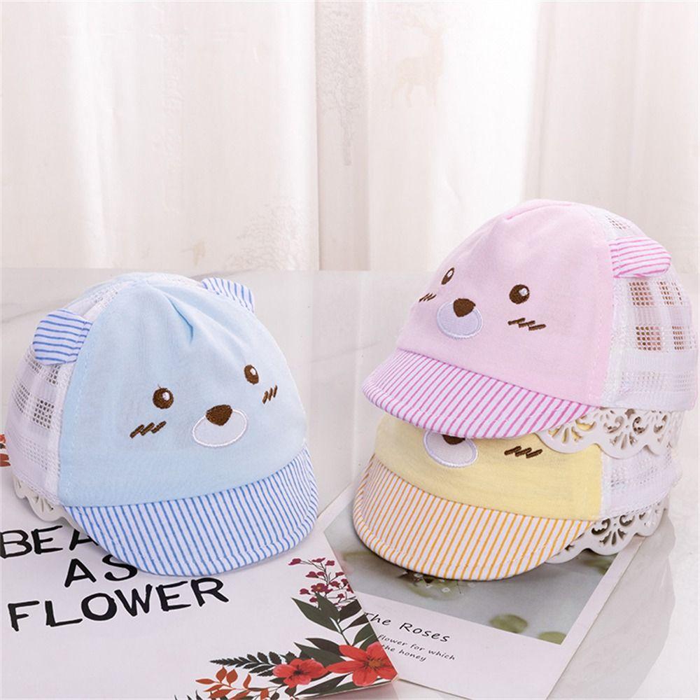 Cotton Baby Bucket Hat UV Protection Beach Cap Fashion Sun Cap  Outdoor